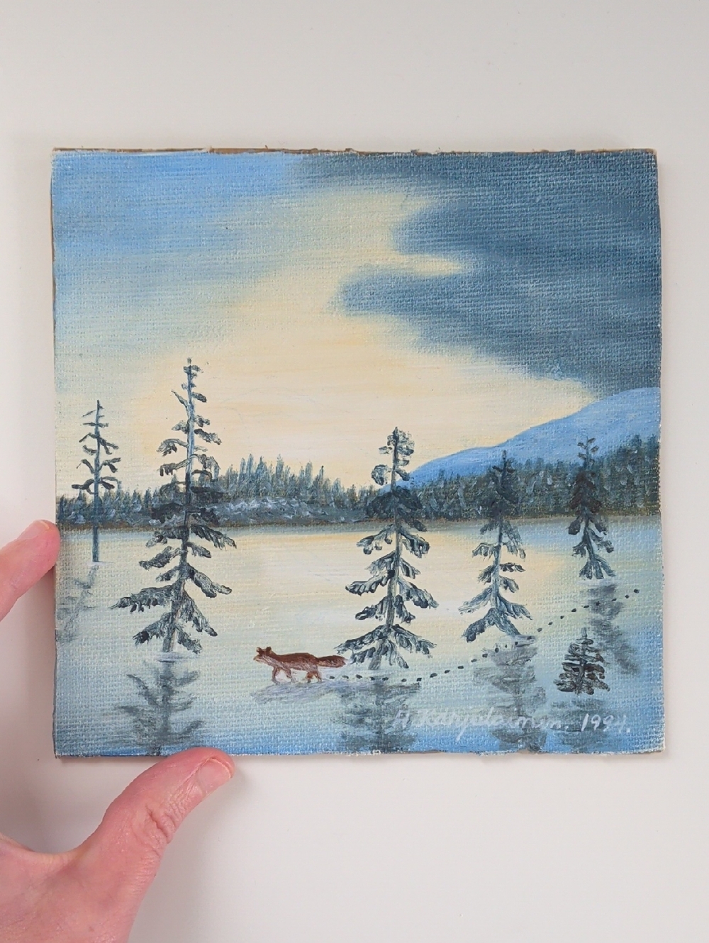 💙4/20 Fox Painting